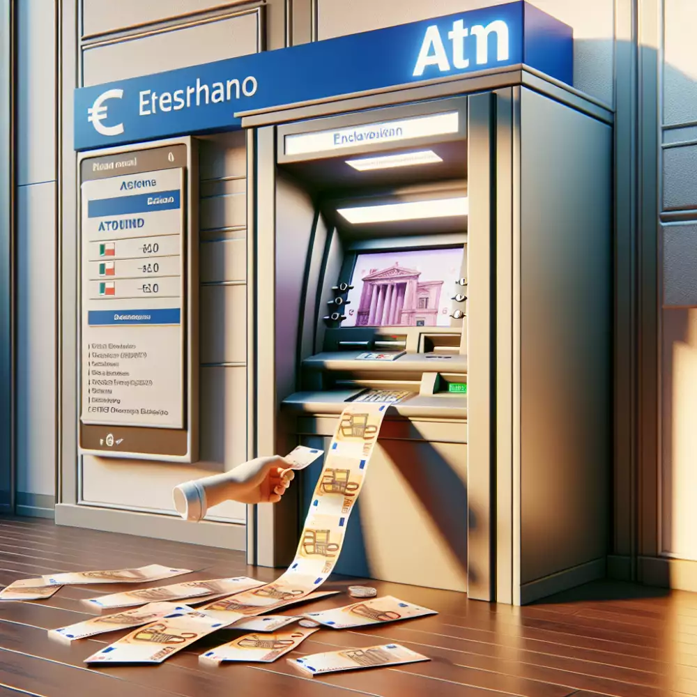 vyber eur bankomat