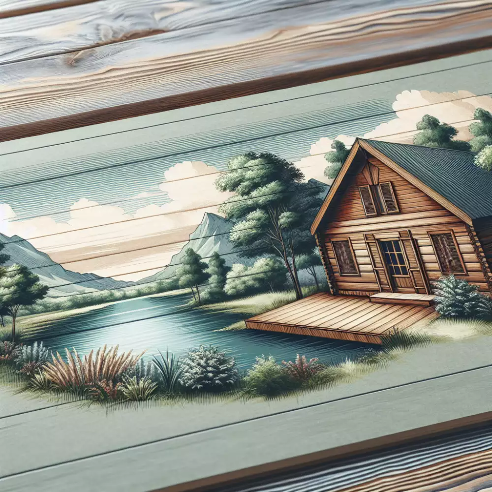 dřevěné okenice na chatu