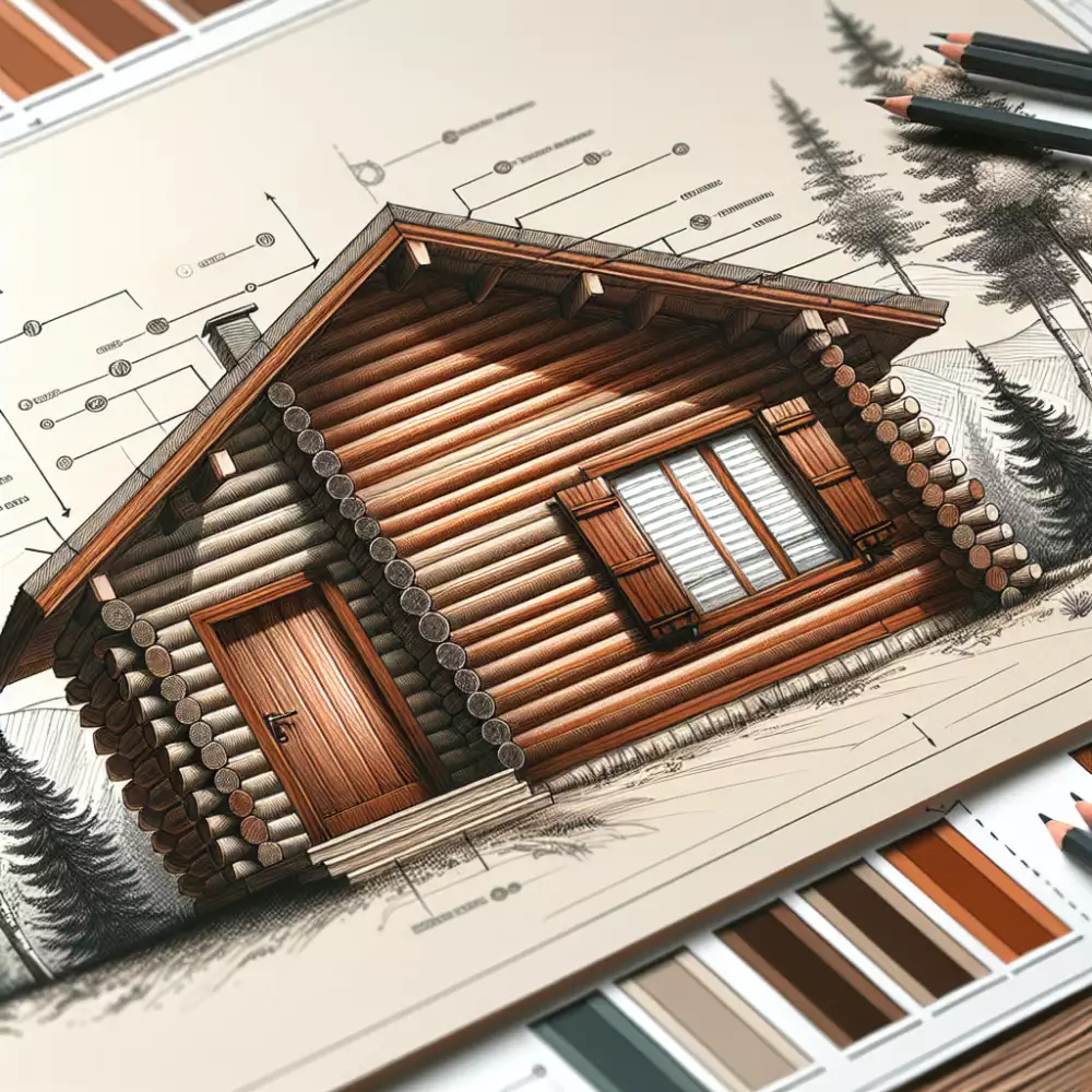 dřevěné okenice na chatu